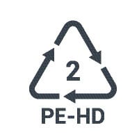 Plastic Group 2 HDPE logo Plastic Group 2 HDPE logo