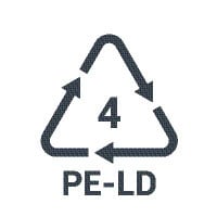 Plastic Group 4 LDPE logo Plastic Group 4 LDPE logo