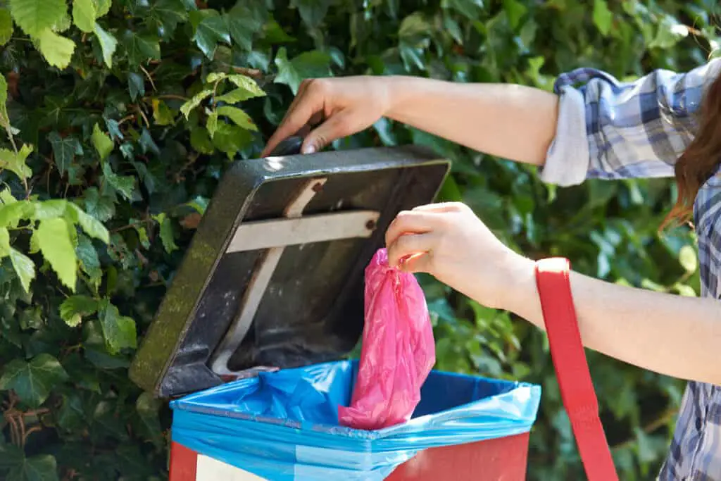 dog poop bin