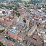 wakefield centre from above