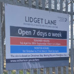 lidget lane hwrc sign rotherham bramley tip